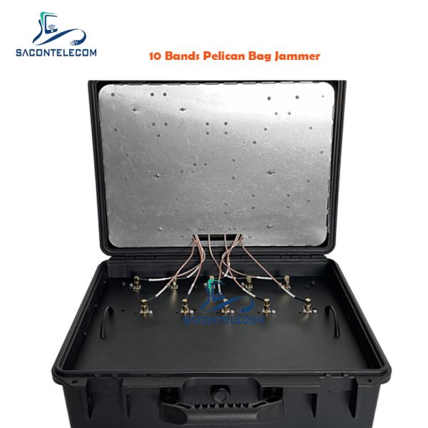 90W DDS Portable Signal Jammer Polican Case