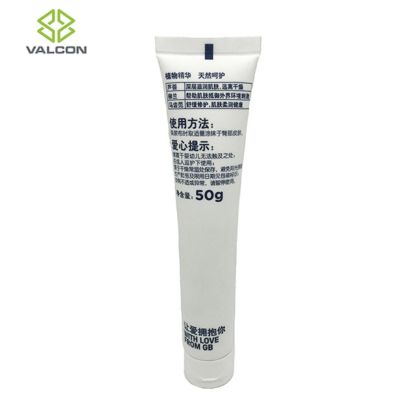 Matte Surface Plastic Ointment Tubes 50 ML PP Material Cap For Rash Gel
