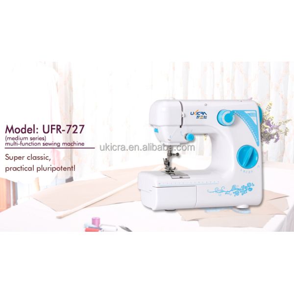 Multi-Function Household Sewing Machine with 2.2kg Weight Motor Drive and 19 Stitches