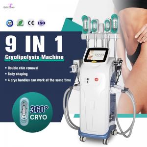 Quality 360 Cryolipolysis Slimming Machine Multifunction Vacuum Cavitation RF Machine for sale