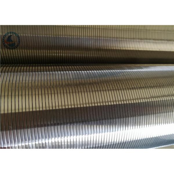 SS 304 2" Slot Type 60.5mm Johnson Screen Pipe