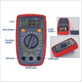 Small Multimeter With Backlight Dt33c digital multimeter