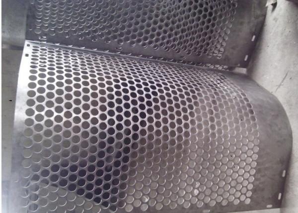 Buy Round Hole Shape Perforated Metal Sheet Zinc Coating 40 G HDG  Punching at wholesale prices