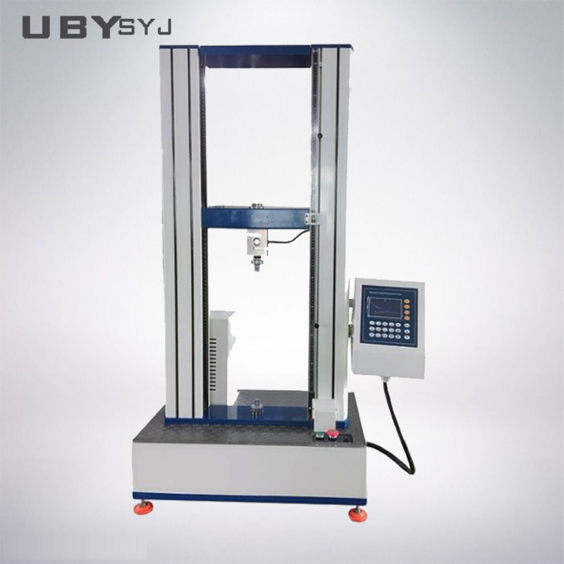 Dual Column Universal Tensile Testing Machine with Touch Screen Control and Interchangeable Fixtures