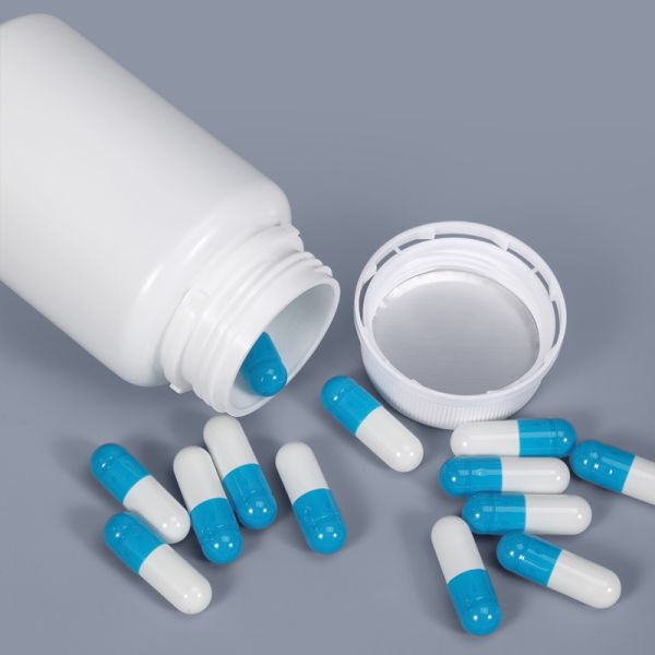 Logo Acceptable Empty Plastic Medicine Bottle for Capsule Tablets Vitamine Storage