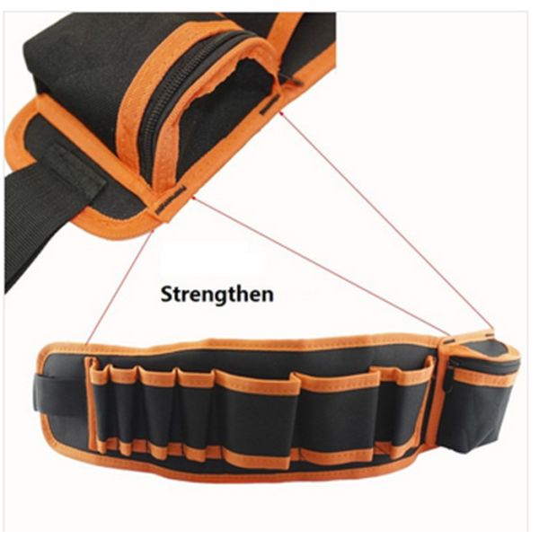 Multifunction Maintenance Electrician Tool Bag With Water Resistant Canvas