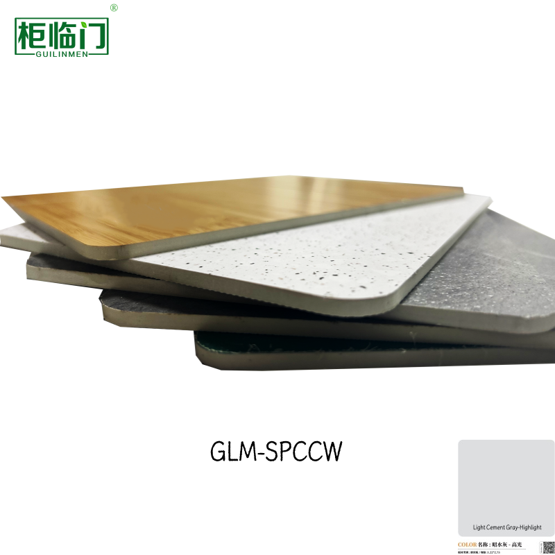 Waterproof SPC Crystal Wall Panel Rigid Core Interior Wall Cladding
