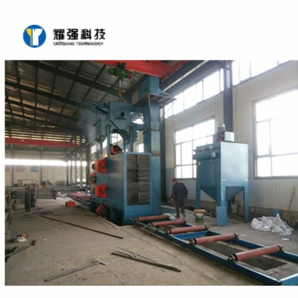 CE H Beam Shot Blasting Machine With Pill Sand Separation System