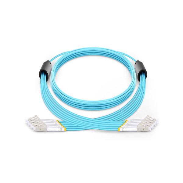 SC / APC Fiber Optic Patch Cables Duplex Single Mode 9 / 125 G657A1 2.0mm Green LSZH CPR certificated Patch cord