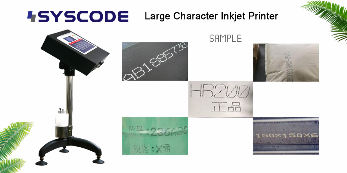 Dual Line Large Character Inkjet Printer Product Packaging Large Character Inkjet Marking