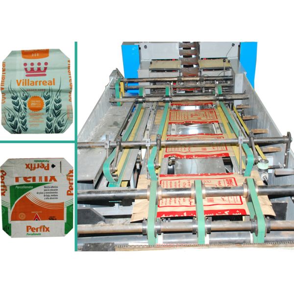 CE Certificate Automatic Cement Paper Bag Making Machine with Finishing Motor