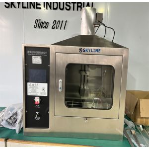 Building Material Flammability Testing Equipment Ignitability Test Single Flame