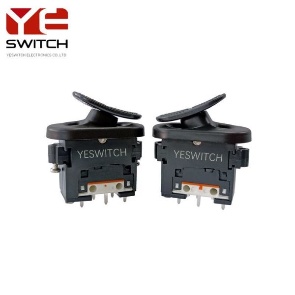 500V Black 3A 2rocker Switch IP67 Locking Light Switch
