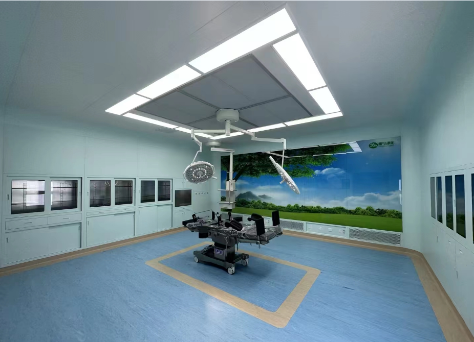 Glass Wall Operating Room ISO 7 Modular Operating Clean Room Customized Design
