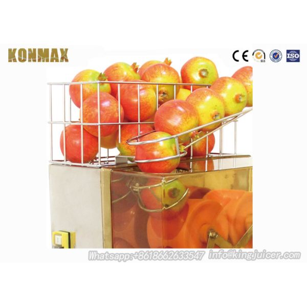120W Industrial Lemon Automatic Orange Juicer Machine CE Approval