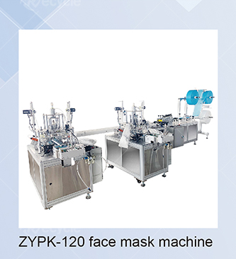 High Speed Elastic mask making machine 3-ply Flat disposable face mask making machine