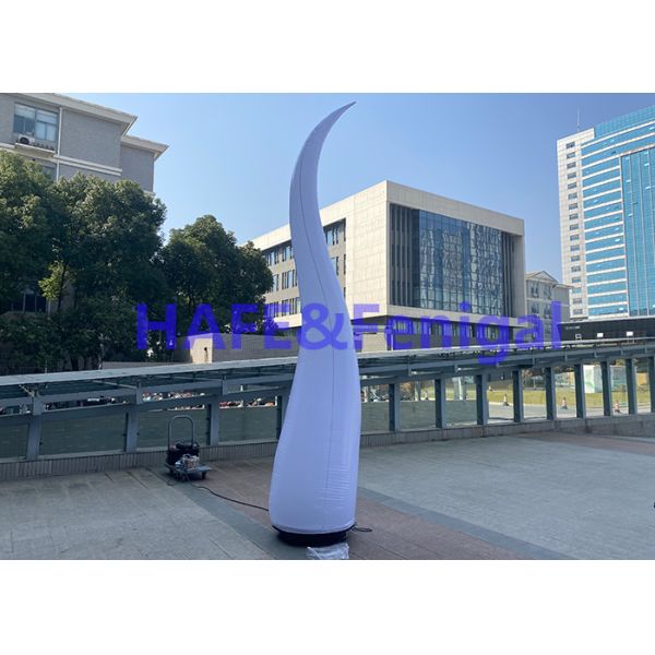 2.5m 3m Inflatable Lighting Balloons Decoration Shaped LED Adjustable