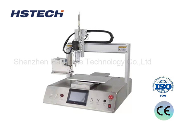 Single Screw Feeder Touch Screen Screw Fastening Machine with Simple Programming