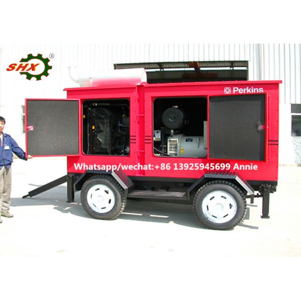 400V Voltage AC Three Phase Mobile Diesel Generators 100KVA Perkins Engine