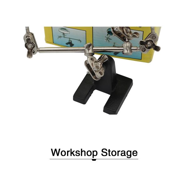Worktable Welding Magnifier Electric Soldering Iron Shelf Base