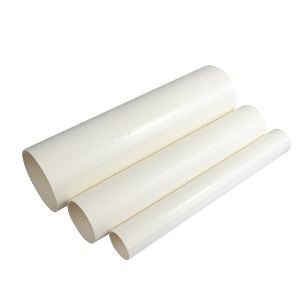 150*100mm PVC-U Material Custom Rectangular Pipe for Water Supply in Building Plumbing