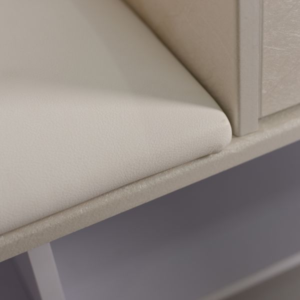 MDF Panel Shoe Cabinet Stool