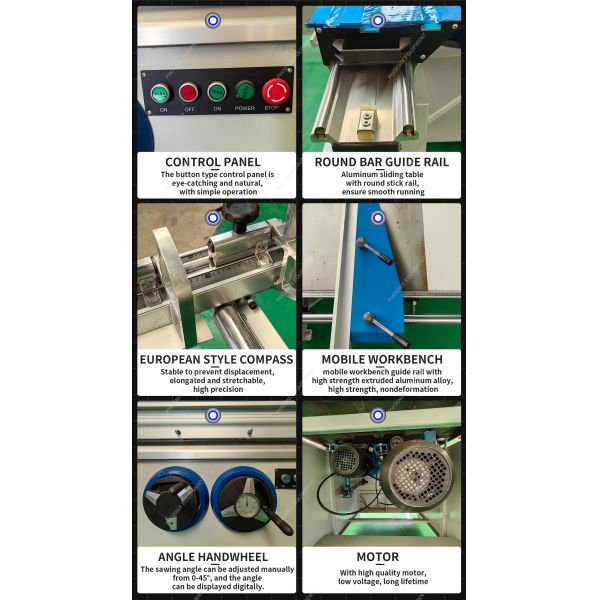 5.5kW Power MJ6116 Sliding Table Panel Saw Machine for Maximum Cutting Width 1300mm