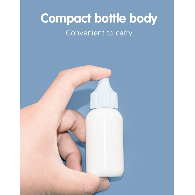 30ml PE Threaded Bottle Mouth Double Layer Sunscreen Bottle UKL34
