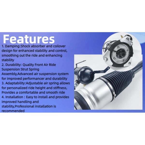 Audi A8 D3 Rear Air Suspension Shock Absorber 4E0616001D