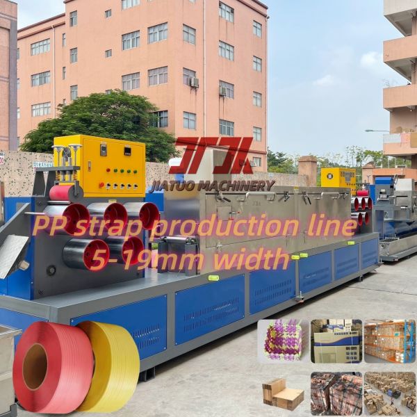 Automatic Strapping Machine Use Pet Strapping Band Making Machine With Automatic Winder