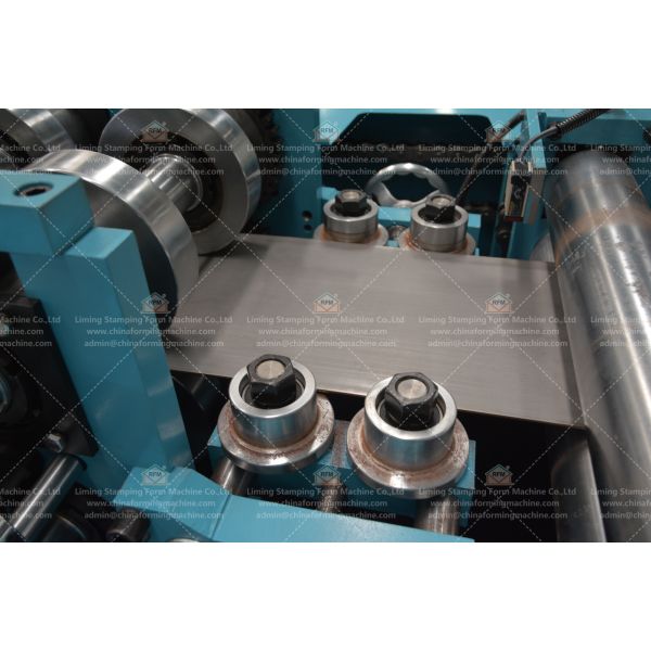Automatic Purlin Roll Forming Machine with Chain Transmission and PLC Control for Producing Various Sizes of C and Z Purlin Profiles