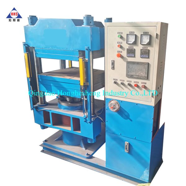 Rubber Plate Hydraulic Vulcanizing Machine Four Column Hot Pressing
