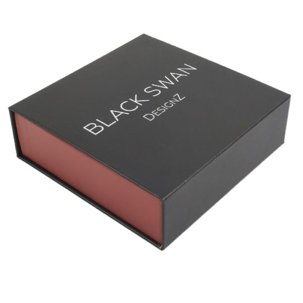 Customized Matt/Glossy Laminated Clamshell Magnetic Gift Box for Luxury Packaging