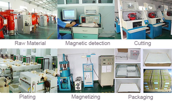 Ring Shape Ferrite Permanent Magnets High Durability Long Service Life