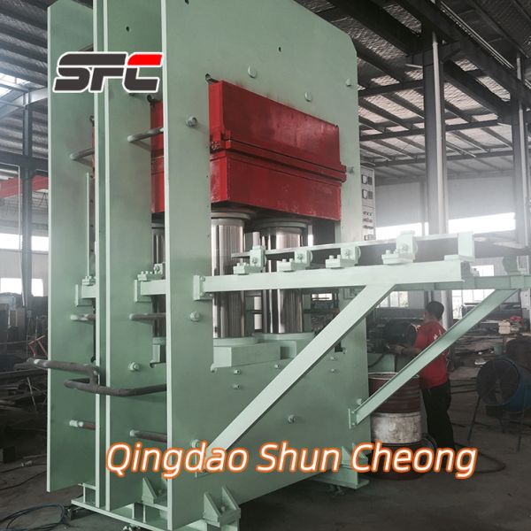Frame-Plate Vulcanizing Machine view 6