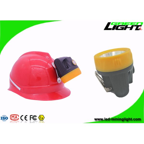 Underground Coal Led Mining Headlamp 1000lux Brightness Light Weight IP68 Waterproof