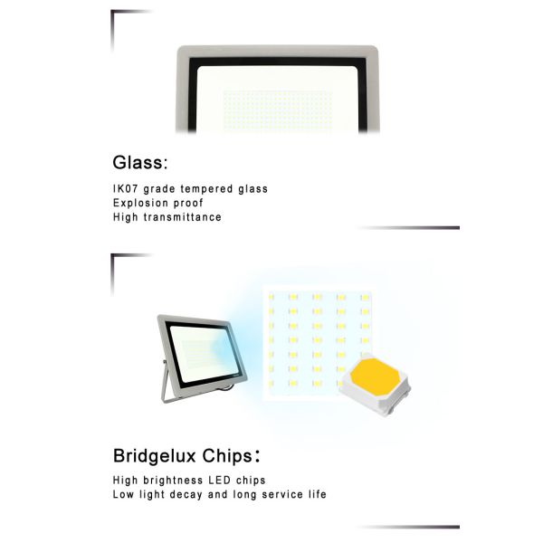 KCD Stadium Smart Large Portable Ip65 Led Flood Light 50w