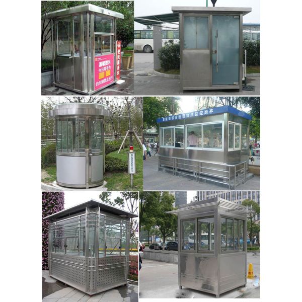 Environmental Protection Tiny Sentry Booth Container Box good painting