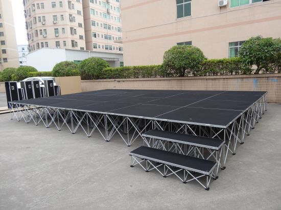 18mm Mobile Folding Wedding Party 20cm Portable Stage Platform