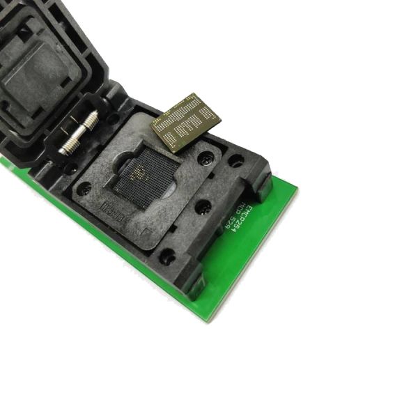 BGA254 programmer socket eMMC254 Reader Clamshell Structure Chip socket data recovery date backup repair