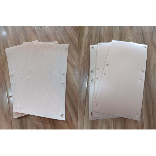 2mm Corrugated PP Plastic Vine Guards Tree Protector Impact Resistance