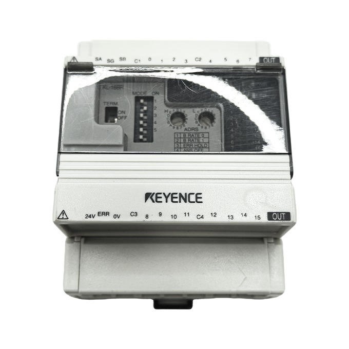 KEYENCE KL-16BR Programmable Controller 16-Point Screw Terminal Relay Output Industrial