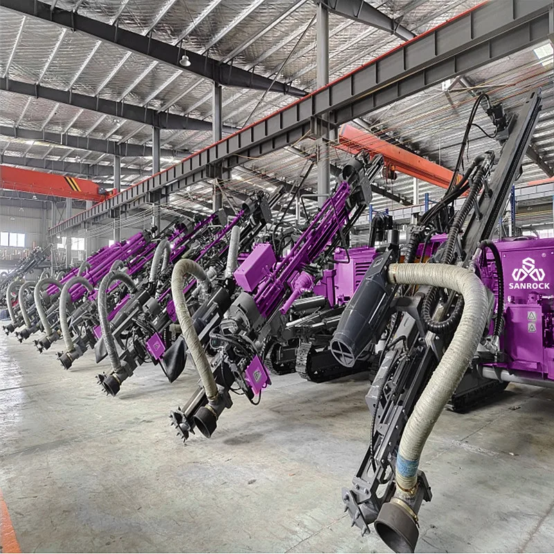 Hydraulic Drilling Machine Lifting Force 18KN Mining Drilling Machinery Portable DTH Drilling Rig
