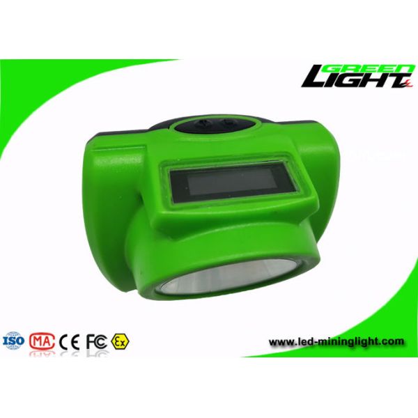 PC ABS Material Cordless Mining Cap Lamps 13000lux Brightness Support USB Charging