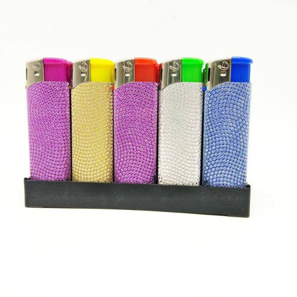 Portable Colorful Plastic Disposable and Refillable Torch Lighter for Electronic Devices