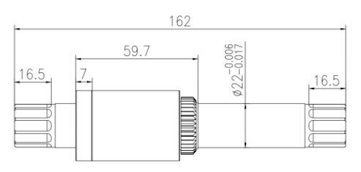 High Precision Stainless Steel Torque Sensor for Power-assisted Bicycles 0.5-90 N·m IP66 4.5~5.5(VDC)