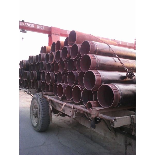 8" SCH80 Micropile Steel Casing With Thread Ends ASTM A106