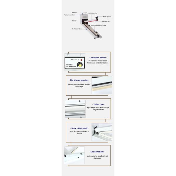Semi-automatic Induction Sealer for Portable Plastic Bags and Beverage Efficiency