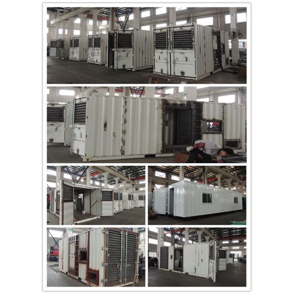 Original Silent Generator Set With Cummins engine 1000kw 1250kva