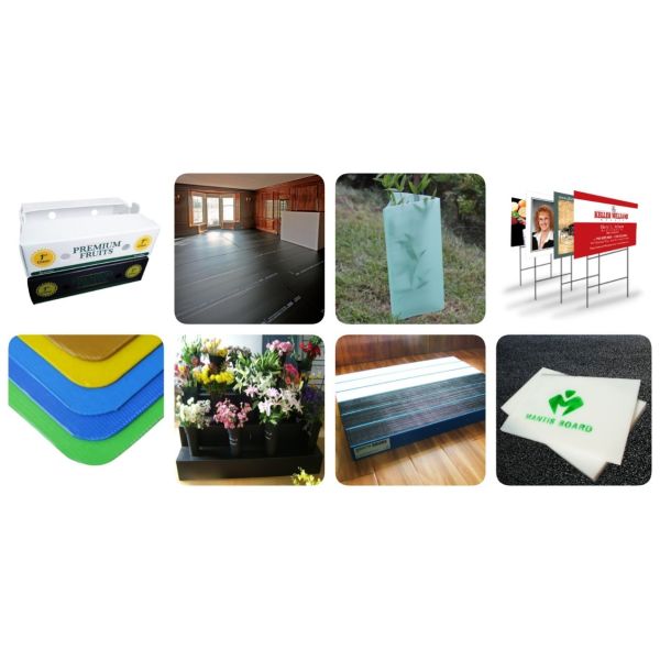 2–12 mm Corflute Sheet Lightweight Waterproof Durable Polypropylene Corrugated Plastic Board for Signage Packaging Construction Protection Custom Size